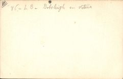 CPA Sports d'hiver Ski Bobsleigh de vitesse