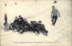 CPA Sports d'hiver Ski Dauphine La luge