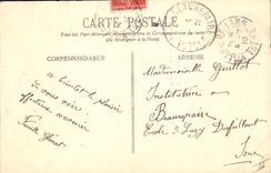 VINTAGE POSTCARD Winter sports Ski the Alps Herringbone climb