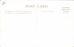 VINTAGE POSTCARD Train Engine Old Goods Engine built 1846