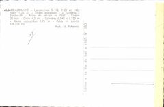 VINTAGE POSTCARD Train Lorraine Alsace Engine Engines S 16 1401 and 1402