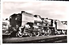 VINTAGE POSTCARD Train Engine 231 C 49a 88