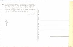 VINTAGE POSTCARD Train Engine 4501