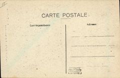 VINTAGE POSTCARD Train Engine Frambourg Strong of Larmont