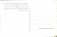 VINTAGE POSTCARD Train Engine 6001 PLM