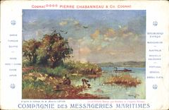 CPA Bateau Compagnie des Messageries Maritimes Lac Victoria Nyanza Monbasa et l'Uganda Railway