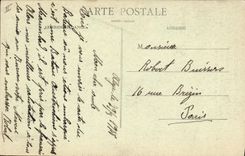 CPA Bateau Campagne d'Orient General Gallieni Croiseur auxiliaire de 1er rang