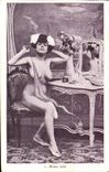 VINTAGE POSTCARD Naked erotic pretty Brown Woman