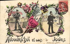 CPA Militaria Vive la classe