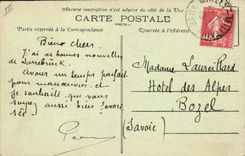 CPA Militaria Tank Camp de Mailly Tanks sur route