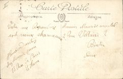 VINTAGE POSTCARD Boat War Le Havre Destroyer of open sea