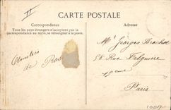 VINTAGE POSTCARD Boat War Malo Saint the large casino