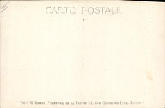 VINTAGE POSTCARD Bateau War Armours Paris