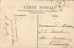 VINTAGE POSTCARD Bateau War Le Havre a destroyer fixes cig of it