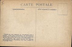 CPA Bateau Guerre Crepuscule sur la mer du Nord Les grosses pieces ne choment pas