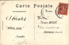 CPA Bateau Guerre Marine de guerre Contre torpilleur par gros temps