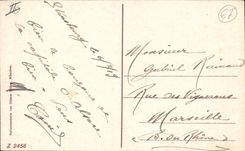 VINTAGE POSTCARD the Strasbourg theater