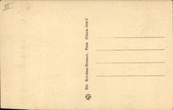 VINTAGE POSTCARD Salon Castle of the queen Carries romantic theater