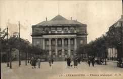 CPA Le theatre municipal Strasbourg 