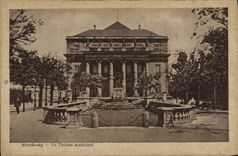 CPA Le theatre municipal Strasbourg 