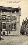 VINTAGE POSTCARD Sarlat the Old theater eveche