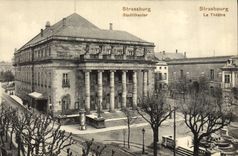 CPA Le theatre Strasbourg