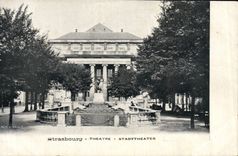 CPA Le theatre Strasbourg