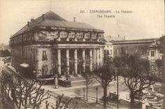 CPA Le theatre Strasbourg