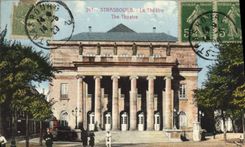 CPA Le theatre Strasbourg