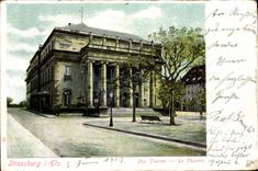 CPA Le theatre Strasbourg