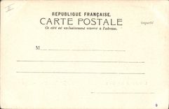 VINTAGE POSTCARD the theater and rules of Thiers Saint-Germain-in-Bush hammer