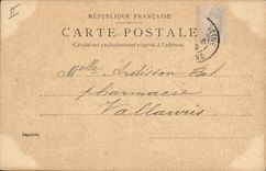 CPA Le theatre et statue de Thiers St Germain en Laye