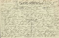 VINTAGE POSTCARD Villers Cotterets the François Castle 1st main courtyard