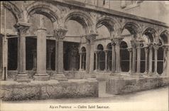 CPA Aix En Provence Cloitre Saint Sauveur