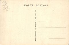 VINTAGE POSTCARD Lake D' Issarles the deepest Lake of France