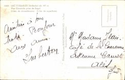 VINTAGE POSTCARD Lake D' Issarles View taken of Wise