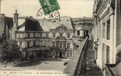 CPA Blois Le chateau La facade Gaston d'Orleans 