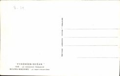 MODERN CARD Borough Mrs the bridge border