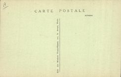 VINTAGE POSTCARD Temple protesting Madagascar Temple of Majunga