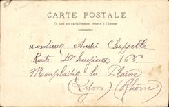 CPA Temple protestant Vichy