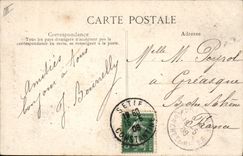 VINTAGE POSTCARD Temple protesting Setif