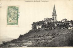 CPA Temple protestant d'Ambohipotsy Tananarive Madagascar