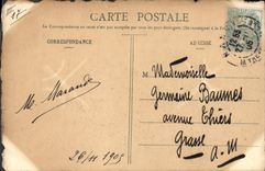 VINTAGE POSTCARD Nancy Carries St Jean and Temple protesting in 1815