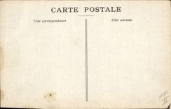 CPA Temple protestant Reims Militaria
