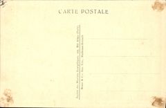 De la VENDIMIA de la POSTAL de París casa del colonial 1931 favorablemente del mirador protestante de las misiones de la casa