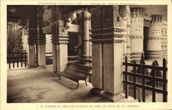 CPA Paris Exposition coloniale 1931 Pavillon des missions protestantes Veranda du pavillon