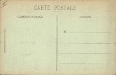 Templo viejo del Protestant de Saint Eloi de la iglesia de Ruán de la POSTAL de la VENDIMIA