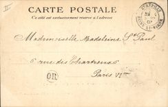 VINTAGE POSTCARD Noisiel Castle of Mr. Menier Seen of the Marne
