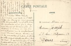 Fábrica de la POSTAL de la VENDIMIA del chocolate de Lorran a la exposición de Nancy