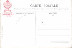 CPA Chocolaterie Lombart Sortie des femmes